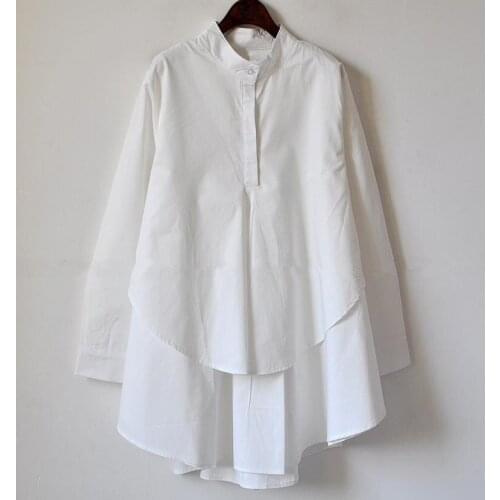 TUHAO Stand-up Collar Blouses