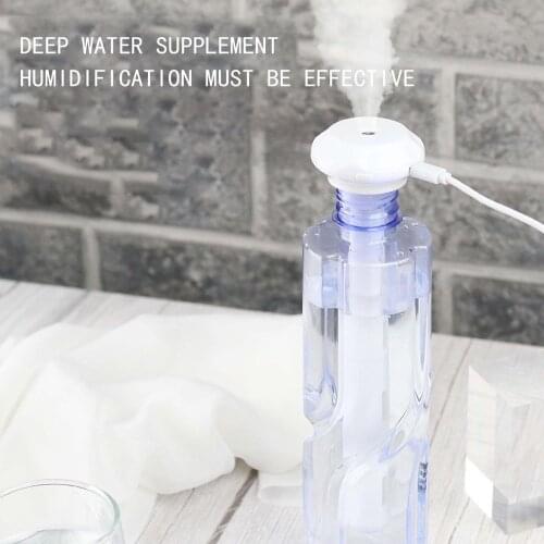 Air Humidifier With Light For Home Office Portable Usb Aroma Diffuser Car Mist Maker Ultrasonic Humidifiers Usb Humidifier#y30