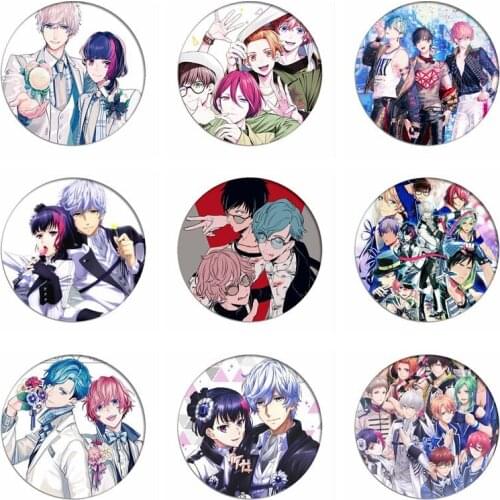 B-PROJECT Tomohisa Kitakado Cosplay Badge Korekuni Ryuji Brooch Pins Collection Button Icon Breastpin Badges for Backpacks