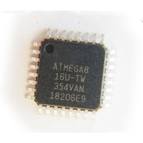 10piece/LOT ATMEGA8-16AU QFP44 ATMEGA8 8-bit microcontroller NEW Original In stock