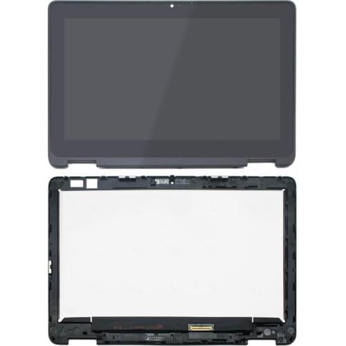 11.6'' LCD Display Panel Touch Screen Glass Digitizer Assembly +Bezel For Dell Chromebook 5000 11 5190 T0HJY, K98FW B116XAB01.2