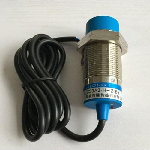 2PCS capacitive proximity sensor LJC30A3-H-Z/BY DC6-36V PNP 3-wire NO 30mm diameter 0-15mm detective distance