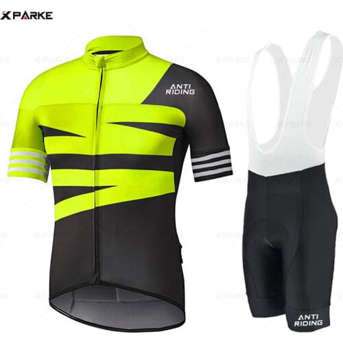 2020 Men Cycling Clothing Short Sleeve Jersey Set pro Road Bike Short Clothes Summer Bicycle Triathlon Skinsuit Cycle Shirt Suit
