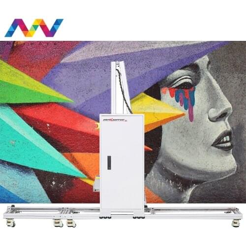 3D Vertical Wall Printer Zeescape Art Printing Machine For Advertisement On Painting Use