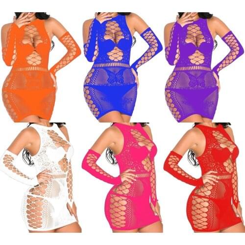 9Colors Sexy Lingerie Women Hot Erotic Lingerie Porno Hollow Out Lace Butterfly Sleepwear Babydoll Sexy Costumes Bodysuit Mini D