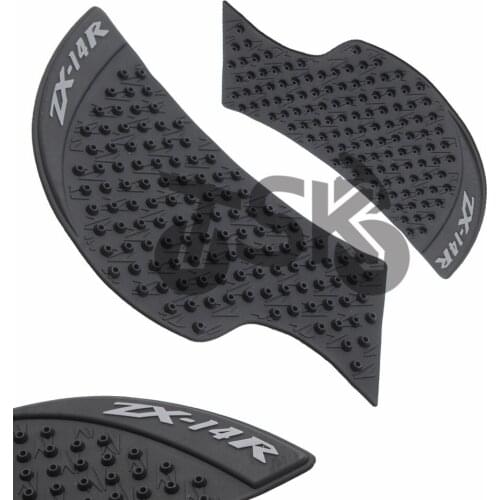 Tank Pad Side Gas Knee Grip Stickers Black Motorcycle For Kawasaki ZX14R ZX 14R ZX-14R 2006-2015 High quality