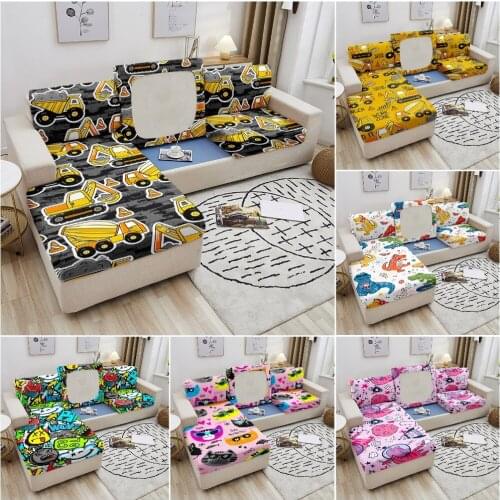 Sofa Seat Covers for Living Room Elastic Couch Seat Cushion Cover Corner Slipcovers Chaise Longue Armchair Furniture Protector