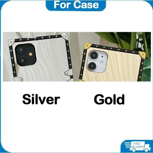 Samsung Square A01 A02S A10S A11 A12 A20S A21 A50 A22 A32 A42 A52 A31 Celular Smart Phone Anti-Drop Cases Mirror Back Cover