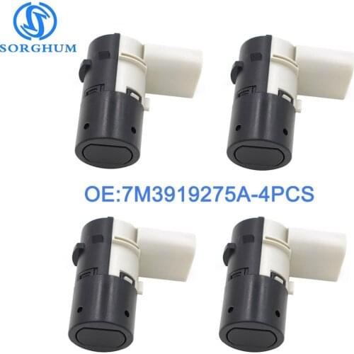 4pcs 7M3919275A PDC Parking Sensor 4B0919275 4B0919275A For Audi VW Seat Skoda Ford Galaxy Sharan A2 A3 A4 A6 radar sensor