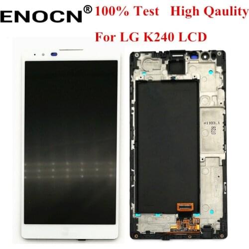 ENOCN Original For LG X Max LCD K240 K240H K240FK6M X5 F770 LCD Display Touch Screen Digitizer Replacements Screen