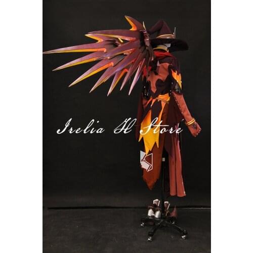 Witch Angela Ziegler Cosplay Costume witch Mercy cosplay costume dress and props Full Set high quality private custom made/size