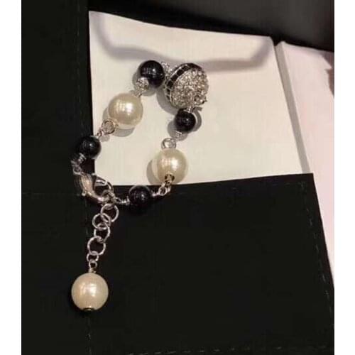 Hot Brand Gold Color Fashion Jewelry For Women Pearls Chain Bracelet Fashion Praty Jewelry Vintage