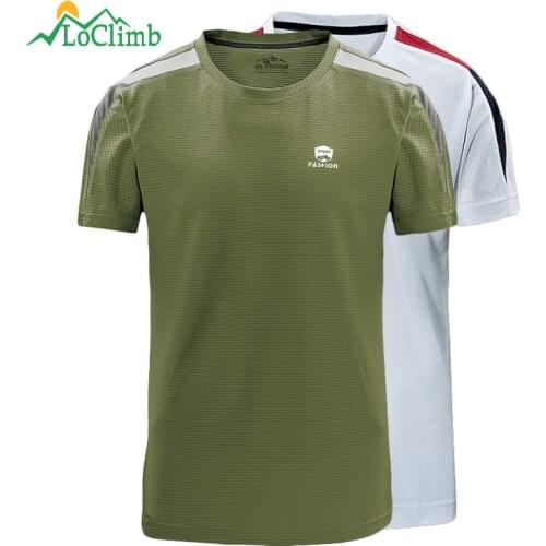 Мужские летние футболки LoClimb China At AliExpress
