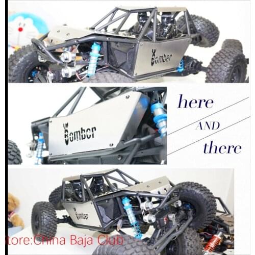 Axial 90048 90053 Bomber RR10 Metal Body Cover Frame Protection Armor