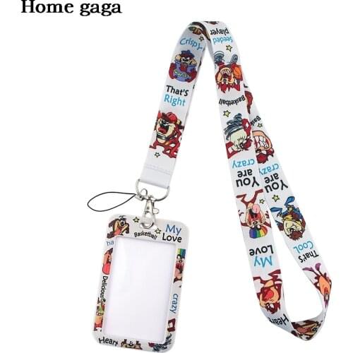 DB381 Homegaga Cute Animal Lanyard for Keys Cell Phones USB Key Keyring ID Name Tag Badge Holder Belt Strap
