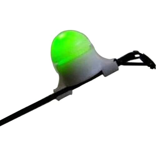 Strike Alert Night Fishing LED Rod Tip Clip on Fish Bite Alarm Light Electronic Fishing Accessories with Rod Adapter 2020 New
