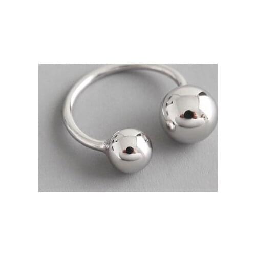 Punk Vintage Beads Ball Rings For Women Charming Ring Bohemian Wedding Fashion Jewelry Party Gifts 2020