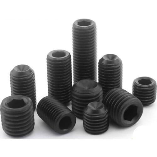 10PCS 12.9 US - Made Base Screws Screw Hexagon Headless Screw Terminal Set Screws M10-24