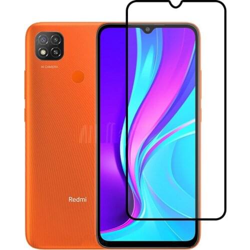 Full Cover Tempered Glass For Xiaomi Redmi 9 india Version Screen Protector For Redmi 9 9A 9C 9i Glass For Redmi 9 Glass