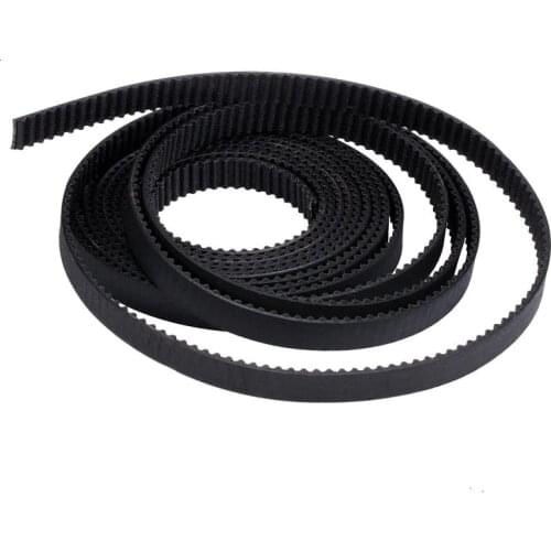 3D Printer Parts 2/5M GT2 Synchronous Timing Belt Wide 6mm 2GT-6mm for 3D Printer RepRap Mendel 2GT Belts Pulley Accessories