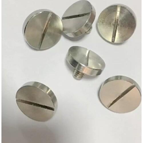 10PCS M3 M4 M5 M6 M8 GB833 Stainless steel Large flat head slotted screw case hand screw bolt