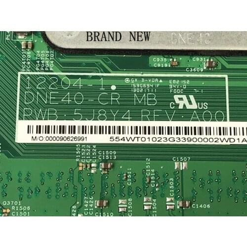 11204-1 DNE40-CR PWB :5J8Y4 REV : A00 3421MAINBOARD FOR DELL INSPIRON 5421 MOTHERBOARD.( CAN FIT CORE I3 I5 I7)