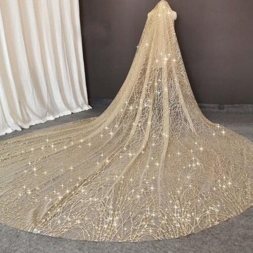 3 M Long, 3 meters wide, ivory color, with comb