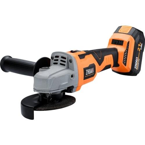 21V 100mm Brushless Cordless Impact Angle Grinder Power Tools Electric Polishing Grinding Machine Polisher With Battery