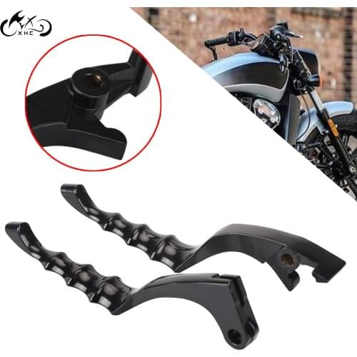 2Pcs Motorcycle Left & Right Black Brake Clutch Levers For Honda VTX1300C VTX1300R VTX1300T Shadow VLX 600 VT600C CB750 VT750DC