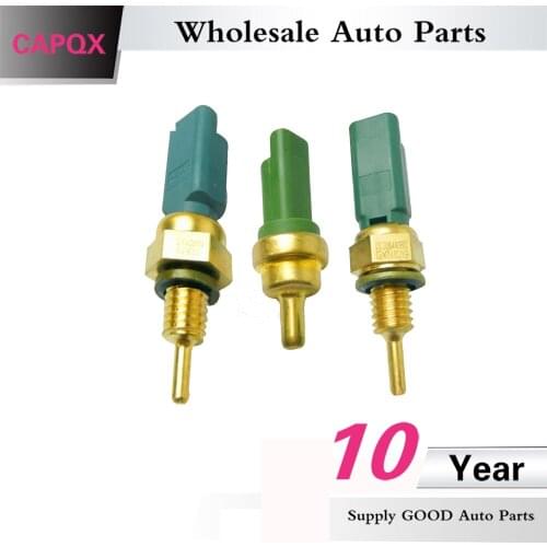 CAPQX Water temp Sensor For Peugeot 206 207 307 C2 308 408 For Elysee 301 Water Coolant Water Temperature Sensor