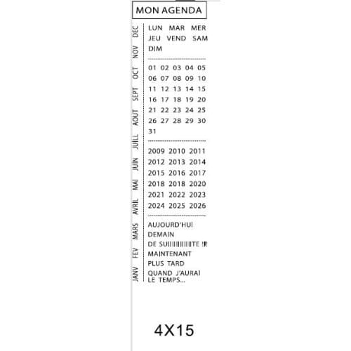 French Transparent Clear Silicone Stamp Seal for DIY scrapbooking photo album Decorative clear stamps
