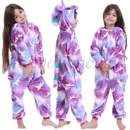 Adults Sleepwear Panda Unicorn Pyjamas Women Onesies Anime Christmas Costumes for 4-20T Cartoon Pajamas Men Ladies Party Clothes