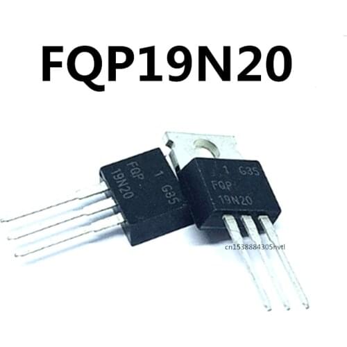 Original 10pcs/ FQP19N20 TO-220 200V 19A