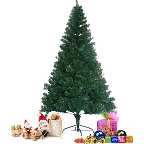 2021 Christmas tree Plastic Christmas Decorations Holder Base For Christmas Home Party Decoration Green Miniature Tree