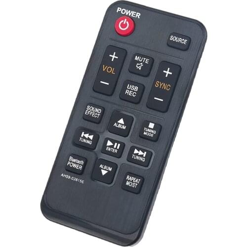 Remote Control For Samsung AH59-02615E TW-J5500 TW-J5500/ZA Sound Tower System Home Speaker TWJ5500/ZA TWJ5500