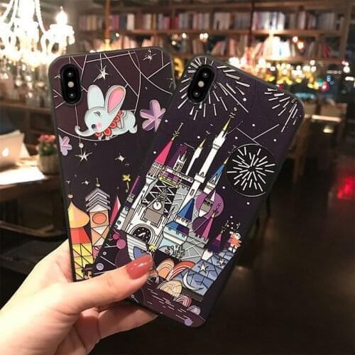 Embossed Castle Universe Phone Case for Xiaomi Redmi Note 7 8 9 Pro 8T 7A 8A Mi 10 9 8 Lite 9T CC9 CC9e Coque Soft Back Cover