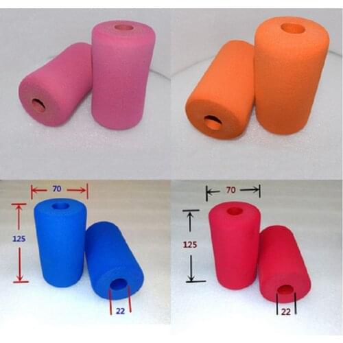 Handle Grips Pipe Sponge Foam Rubber Tube Wrap for Fitness Equipment2PCS