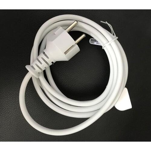 TPFEEL EU wall Plug Extension Power Cable Cord for Ipad MacBook Pro Air Charger Adapter cable 1.8 M