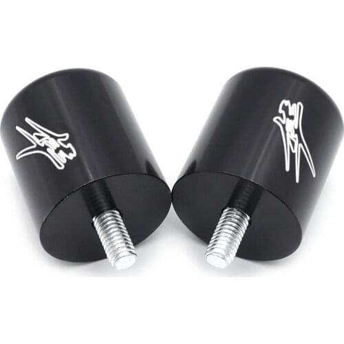 Aftermarket free shipping motorcycle parts Hand Bar Ends For Suzuki GSXR 600 750 1000 1100 Hayabusa GSX1300 R 1999-2012 BLACK