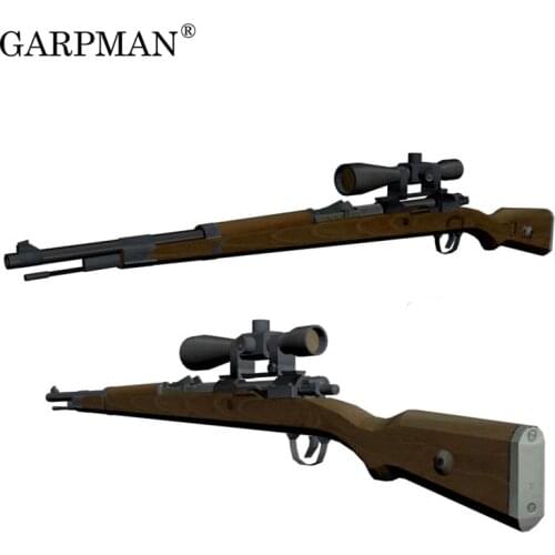 1:1 Germany Tactical 98K Sniper 3D Paper Model Manually l PaperModel Toy