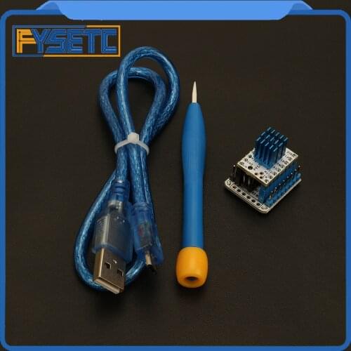 1pc TMC2208 Tester + 5pcs TMC2208 With Stackable Headers Test Or Flash Parameter Modes Operation On USB To Serial Adapter