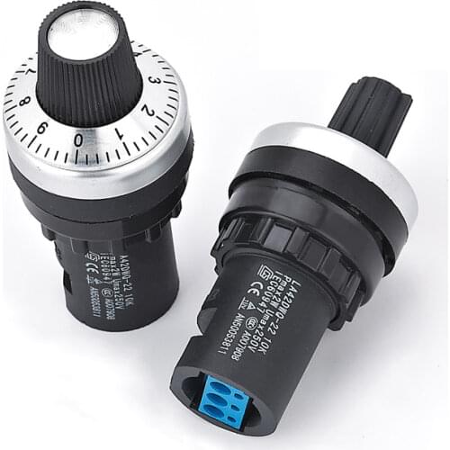 LA42DWQ-22 2K Ohm frequency converter Special variable frequency speed regulating potentiometer LA 42DWQ-22 potentiometer