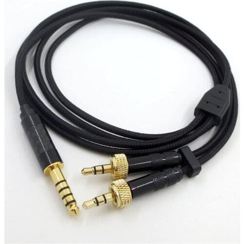 3.5mm 4.4mm Audio Cable for Sony mdr-z7 mdr-z1r MDR-Z7M2 Headphone Upgraded Nylon Braided Cable Cords Replacement