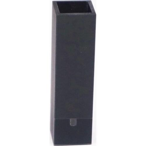 50ul 10mm Path Length Sub-Micro Quartz Cuvette Cell With Black Walls And Lid