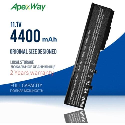 Apexway BTP-AQJ1 BTP-ARJ1 GARDA32 Laptop Battery for Acer Aspire 2420 2920 3620 3640 3670 5540 5590 For Extensa 3100 4120 4420