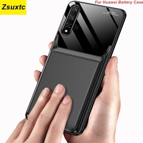 For Huawei Honor 20 20S 20 Lite V8 V9 V20 V30 V30 Pro 30 30S 9X 9X Pro X10 Battery Case 10000Mah Fashion Charger Case Power Bank