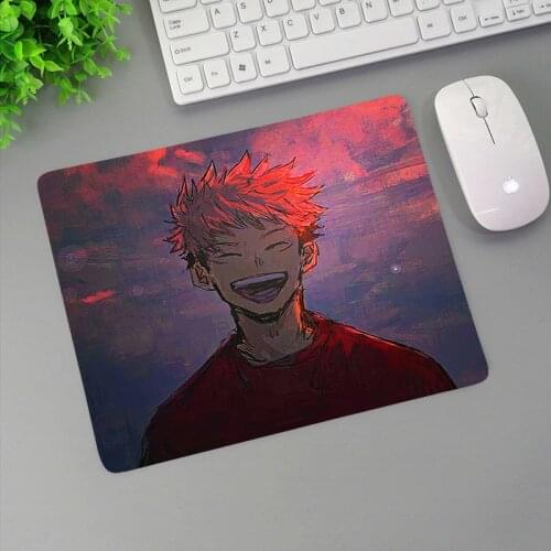 Keyboards Accessories Anime Mouse Pad Mouse Jujutsu Kaisen Gaming Gamer Full Barato Non-slip Mat Deskmat Small Mousepad Speed
