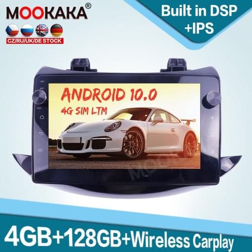 128GB Carplay Android 10.0 Car Multimedia Player for Chevrolet Trax Track 2017 Auto Radio GPS Navigation Audio Stereo Head Unit