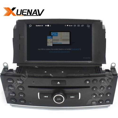 Car Radio 2 Din Android Style Multimedia Video Player For Mercedes-Benz C200 C180 W204 2007 2008 2009 2010 Car Audio GPS Navi