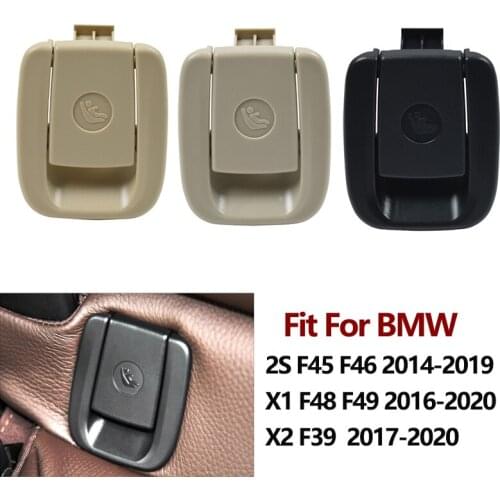 Car Rear Child Safety Seat Anchor ISOFIX Button Cover Replacement For BMW 2S F45 F46 X1 F48 F49 X2 F39